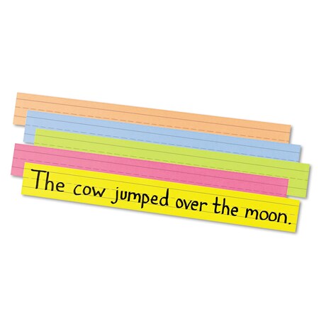 Pacon Sentence Strips, 24"x3", Bright, PK100 1733